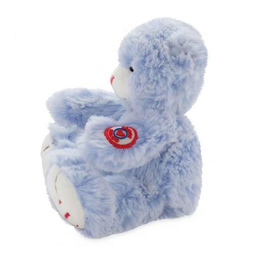Мягкая игрушка из серии Руж - Мишка маленький голубой, 19 см.  
